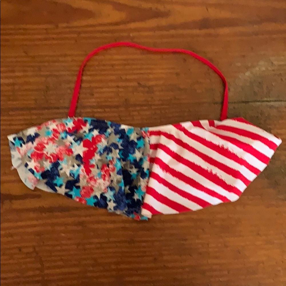 O’rageous bikini top.